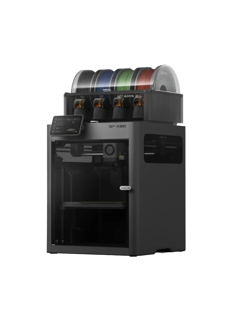 Bambu Lab X2D with AMS 2 Pro Setup